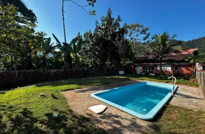 Casa a venda, mar verde ii, 3 dormitorios sendo 1 suite, churrasqueira e piscina caraguatatuba, sp.