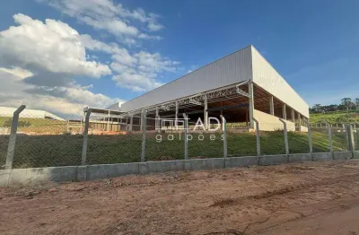 Galpão industrial logístico para locação - 4.601 m² - rod. fernão dias - extrema - mg