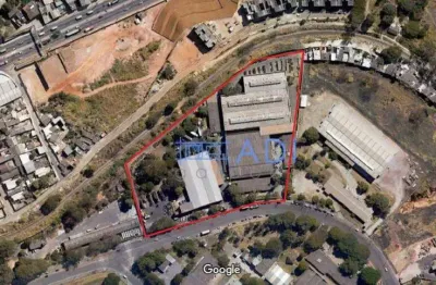 Terreno industrial com 3 galpões venda - 11.740 m² - rod. br 040 - contagem - mg