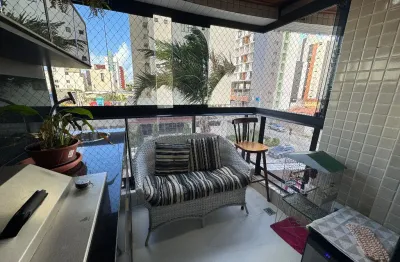 Apartamento mobiliado 85 m² -  03 quartos s/ 01 suite  - manaira - joão pessoa pb