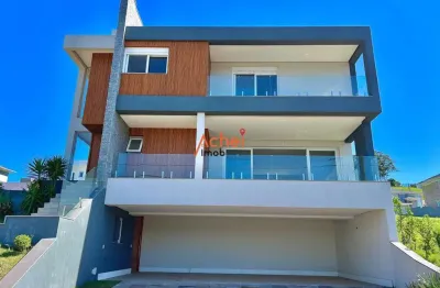 Excelente casa de 4 suítes residencal alphaville lombardia - vila nova