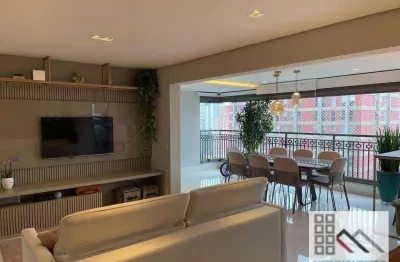 Apartamento 3 dormitórios (137m²), 3 suítes, 4 vagas, terraço. a 350 metros da estação borga gato