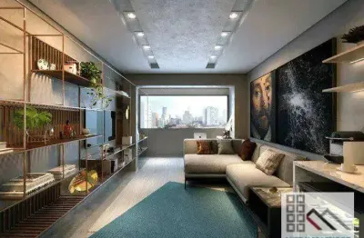 Studio 1 dormitório (27m²), 1 banheiro social, terraço. a 250 metros da estação aacd-servidor