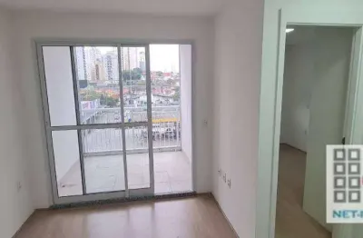 Apartamento 1 dormitório (45m²), 1 banheiro social, mobiliado, terraço, 1 vaga. a 400 metros da estação sacomã do metrô