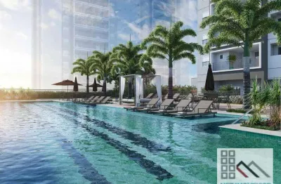 Apartamento 2 dormitórios (67m²), 1 suíte, 1 vaga, terraço gourmet. a 200 metros da estação giovanni gronchi
