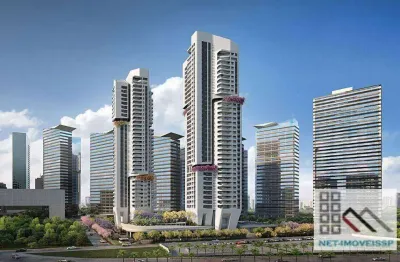 Apartamento 4 dormitórios (134m³), 2 suítes, varanda, 2 vagas. o maior complexo multifuncional de são paulo