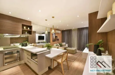 Apartamento 1 dormitório (68m²), 1 suíte, 2 vagas, varanda. a 300 metros do parque do ibirapuera