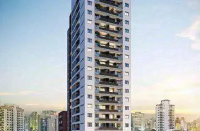 Apartamento 2 dormitórios (39,41m²), 1 banheiro, sacada. á 5 minutos a pé da estação eucaliptos