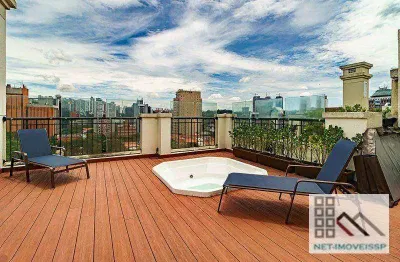 Cobertura duplex 3 dormitórios (236m²), 3 suítes, 3 vagas, terraço. vista panorâmica incrível de 360º