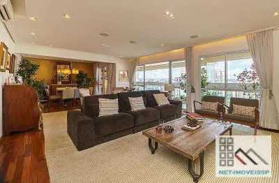 Apartamento 4 dormitórios (240m²), 4 suítes, terraço gourmet, 4 vagas. ao lado da berrini