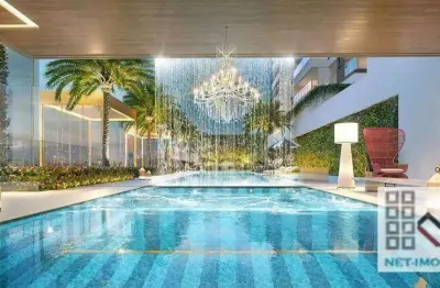 Apartamento 4 dormitórios (308m²), 4 suítes, terraço, 4 vagas. a 300 metros da estação aacd-servidor