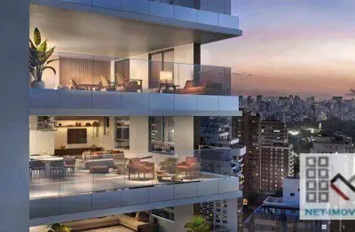 Apartamento 3 dormitórios (156m²), 3 suítes, terraço, 2 vaga. entre a avenida paulista e o parque do ibirapuera