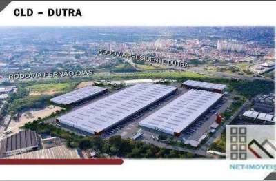 Galpão – centro logístico (5.174m²). localização estratégica das rodovias fernão dias com a presidente dutra