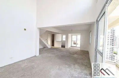 Cobertura duplex de alto padrão 4 dormitórios (234m²), 2 suítes, 3 vagas, terraço. próximo da praça de moema