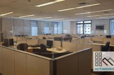 Conjunto comercial (364m²), 6 banheiros, 9 vagas. no coração do itaim bibi