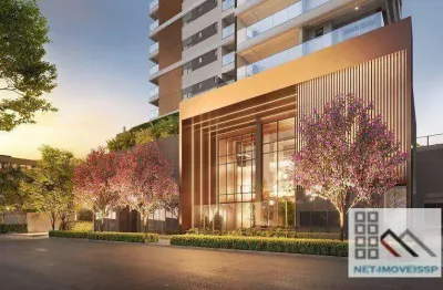 Apartamento 2 dormitórios (91m²), 2 suítes, varanda, 2 vagas. próximo da estação brooklin do metrô