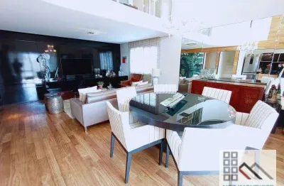 Apartamento duplex 1 dormitório (130m²), 1 suíte, varanda, 2 vagas. próximo dos shoppings vila olimpia e jk.