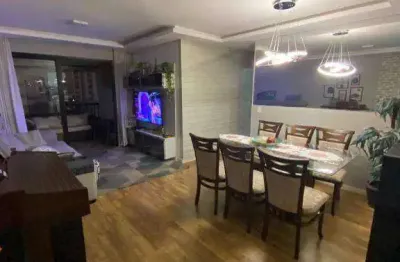 Apartamento 3 dormitórios (83m²), 1 suíte, 1 vaga, semi mobiliado, varanda. a 100 metros da estação vila prudente do metrô