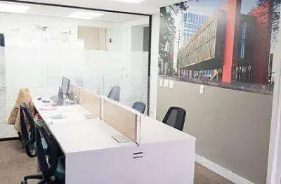 Conjunto comercial (338m²), 4 banheiros. localização privilegiada da avenida cidade jardim