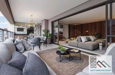 Apartamento 3 dormitórios (136,40m²), 3 suítes, 3 terraços, 2 vagas. um projeto luxuoso entre a vila mariana e o ibirapuera