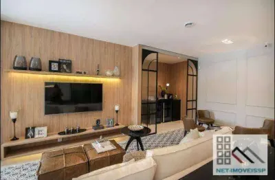 Apartamento 2 dormitórios (118,81m²), 2 suítes, varanda, 2 vagas. próximo do parque villa lobos