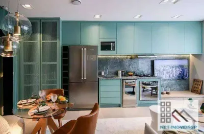 Studio 1 dormitório (28m²), 1 banheiro. a praticidade de morar a 400 metros do metrô paraiso