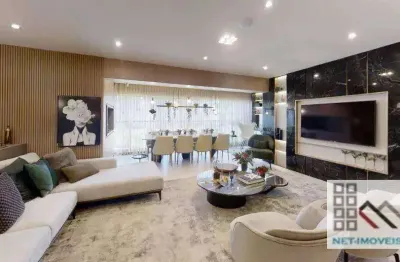 Apartamento 2 dormitórios (111m²), 2 suítes, varanda gourmet, 2 vagas. próximo da estação eucaliptos do metrô