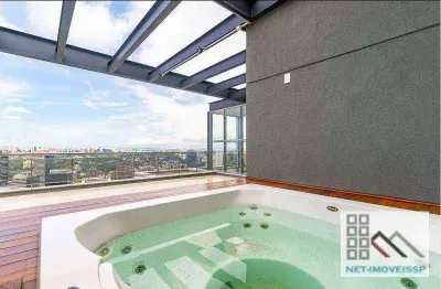 Cobertura duplex 4 dormitórios (410,11m²), 4 suítes, terraço, 5 vagas. próximo do shopping morumbi