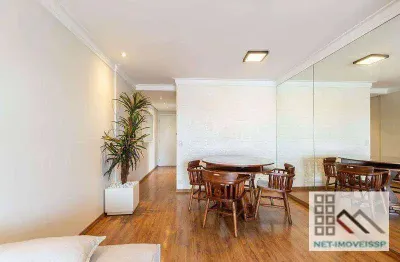 Apartamento 3 dormitórios (86,14m²), 2 suítes, varanda, 2 vagas. próximo da estação moema