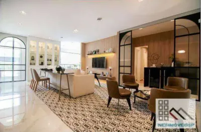 Apartamento 2 dormitórios (64m²), 1 suíte, varanda, 2 vagas. próximo do parque villa lobos