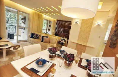 Apartamento 2 dormitórios (71m²), 1 suíte, terraço, depósito, 2 vagas. próximo da praça da árvore