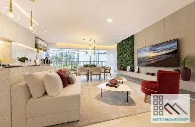 Apartamento 3 dormitórios (79,60m²), 1 suíte, terraço, 1 vaga. a 3 minutos da estação santos-imigrantes