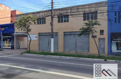 Galpão comercial (1.205m²), 4 banheiros, 6 vagas. oportunidade numa região com escassez de imóveis para locação