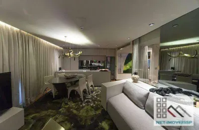 Apartamento 1 dormitório (53,75m²), 1 suíte, varanda, 1 vaga. próximo dos shoppings vila olímpia e jk iguatemi