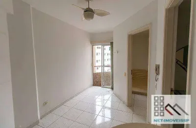 Apartamento 1 dormitório (25m²), 1 banheiro social, sacada, 1 vaga. próximo da avenida paulista