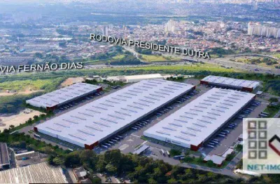 Galpão – centro logístico (3.610,71m²). localização estratégica das rodovias fernão dias com a presidente dutra