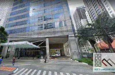 ½ laje comercial (383,55m²). 6 banheiros, 9 vagas. próximo do world trade center de são paulo