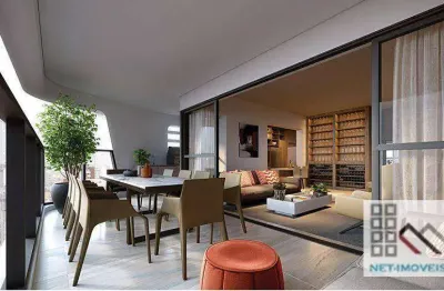 Cobertura duplex 3 dormitórios (202,98m³), 3 suítes, varanda, 4 vagas. o maior complexo multifuncional de são paulo