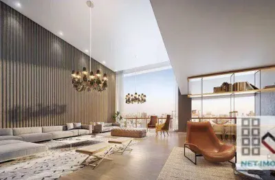 Apartamento 4 dormitórios (278m²), 4 suítes, varanda, 5 vagas. próximo do shopping vila olímpia