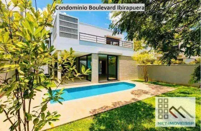 Casa em condomínio de luxo 3 dormitórios (560,26m²), 3 suítes, 4 vagas. próximo do parque do ibirapuera