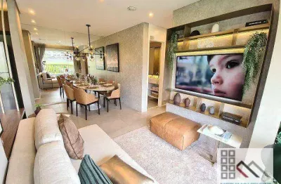 Apartamento 2 dormitórios (67m²), 1 suíte, terraço, 1 vaga, terraço. a 10 minutos do centro da lapa.