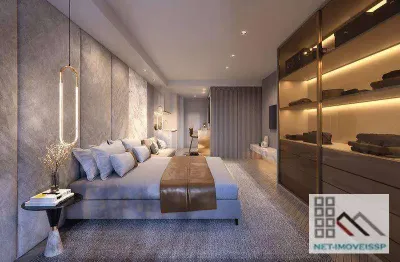Apartamento 1 dormitório (60m²), 1 suíte, sacada. próximo da estação brooklin