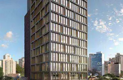 Prédio comercial (7.657,04m²), 12 banheiros, monosusuário, 60 vagas. região nobre de pinheiros