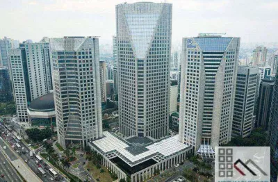 Conjunto comercial (608m²), 11 vagas.  ao lado do world trade center de são paulo