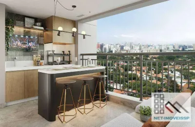 Apartamento 2 dormitórios (70,43m²), 1 suíte, terraço, 1 vaga. próximo do tietê plaza shopping