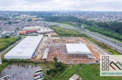 Galpão logístico (2.865,55m²), 13 vagas. localização estratégica e segurança para estocagem e armazenagem