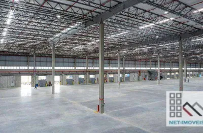 Galpão logístico (17.845,50m²), 78 vagas. localização estratégica e segurança para estocagem e armazenagem
