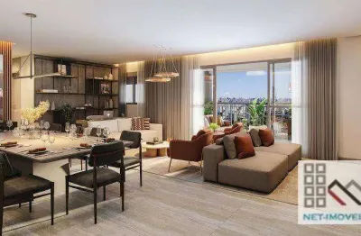 Apartamento 4 dormitórios (153,15m²), 4 suítes, terraço, 3 vagas. próximo do tietê plaza shopping