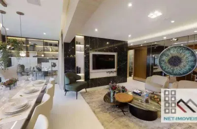 Apartamento 2 dormitórios (112m²), 2 suítes, varanda, 2 vagas. próximo da estação eucaliptos do metrô