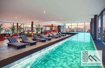 Apartamento duplex 1 dormitório (74m²), 1 suíte, terraço, 1 vaga. ao lado da estação eucaliptos e shopping ibirapuera